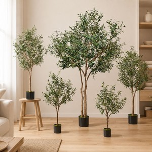 <span class=keywords><strong>Olivos</strong></span> Desmontables, Planta Bonsái, Decoración <span class=keywords><strong>de</strong></span> Jardín, Árboles Artificiales en Maceta, Decoración del Hogar, Árboles Falsos, Plantas Artificiales, Vegetación - Product Image 1