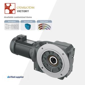 Motorreductor de CA Helicoidal de 220v 230v de Alto Torque y Bajas RPM, <span class=keywords><strong>Motor</strong></span> de Freno Vertical de 380v de 1/2hp 1hp 2hp 3hp, Motorreductor Eléctrico de CA - Product Image 3