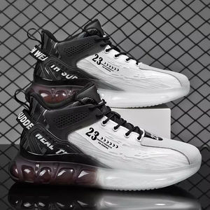 Zapatillas de baloncesto para hombre, estilo nuevo, populares, con suela de goma, zapatillas deportivas, zapatillas de baloncesto urbanas para hombre - Product Image 5