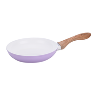 Ensemble d'ustensiles de cuisine à induction en aluminium Revêtement en céramique Ensembles de casseroles de cuisson forgées antiadhésives Poêle à frire en métal avec logo personnalisé Casserole à usage domestique