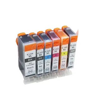 Compatibel Inkjet BCI320 Inkt Cartridge Voor Canon Pixus MP540 MP550 MP560