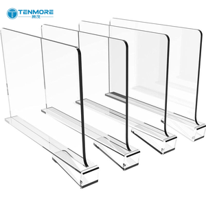 Separador <span class=keywords><strong>de</strong></span> Estantes para <span class=keywords><strong>Armario</strong></span>, Divisor <span class=keywords><strong>de</strong></span> Plástico para Ropa y Bolsos, Organizador Ajustable para <span class=keywords><strong>Armario</strong></span> <span class=keywords><strong>de</strong></span> Dormitorio - Product Image 1