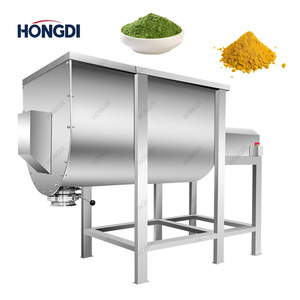 Horizontal Stainless Steel <b>Mixer</b> <b>Machine</b> with AC Motor and Gearbox for Food & Chemical Mixing 200L Capacity - Product Image 1