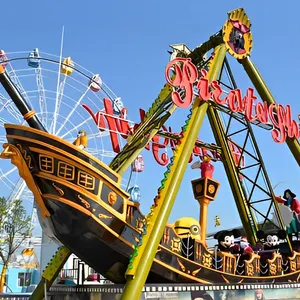 Unterhaltungsfahrten Themenpark Unterhaltung Wikingerschiff für Kinder Piratenschiff Spielplatz zu verkaufen