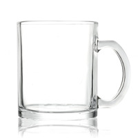 Gobelet transparent en verre à café ou à bière personnalisé avec logo, pour les voyages et les activités de plein air, sublimation, 400 ml, écologique, avec poignée