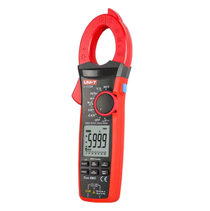 Multimètre à pince numérique UNI-T UT208B avec mesure de la capacité, de la résistance, du courant et de la fréquence, courant continu 1000V, 400MHz, 6000 comptes - Product Image 5