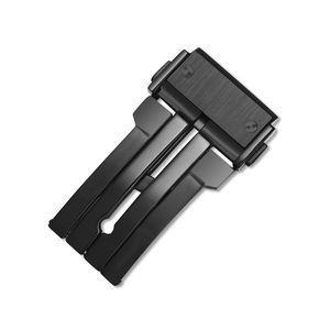Boucle de montre papillon de remplacement, bracelet de montre de remplacement, fermoir déployant pour <span class=keywords><strong>Hublo</strong></span> 22 mm 24 mm, boucle pliante - Product Image 4