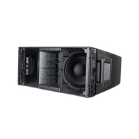 Sistema de Altavoces Line Array Activo HDL 20A de 10 Pulgadas para Espectáculos, Altavoz Bidireccional de Plástico con Impedancia de 8 Ohmios