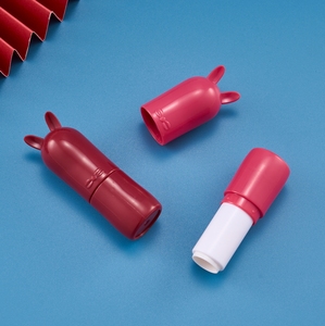 <span class=keywords><strong>2025</strong></span> thiết kế mới nhỏ và Dễ Thương Thỏ hình dạng son môi ống rỗng trang điểm hộp nhựa cho mỹ phẩm bao bì - Product Image 4