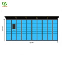 Yinlong coffre-fort intelligent casier numérique auto ramasser Offre Spéciale Intelligent acier intelligent logistique colis livraison casier