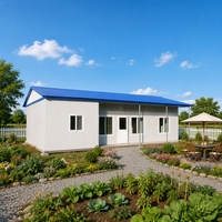 Maison à ossature métallique, bungalow préfabriqué provenant d'un fournisseur chinois