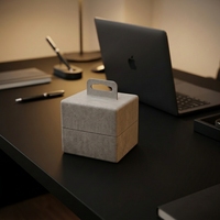 Insert d'emballage en pâte à papier moulée sur mesure et emballage de luxe en pâte à papier moulée pour boîtes de smartphones et de montres haut de gamme