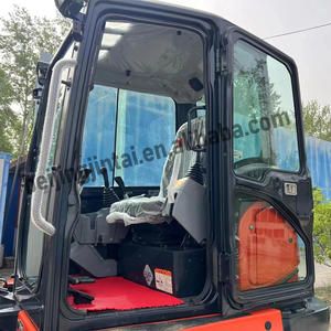 Miniexcavadora KX165 de Segunda Mano, Original de Japón, Pintura Negra, 6 Toneladas, Excavadora Mediana, Orugas de Goma, Motor, Bomba de Engranajes 2024, Rodamientos - Product Image 5