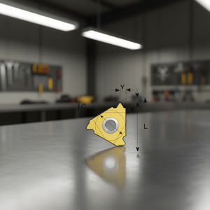 Insertos de Rosca Fervi para Roscado Externo, Tamaño Métrico, Dimensiones L X Y - Product Image 3