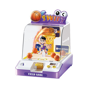 Children's Desktop Basketball <b>Game</b> <b>Machine</b> With Automatic Rebound And 60 Second Scoring For 4-6 Years Old Kids - Product Image 3