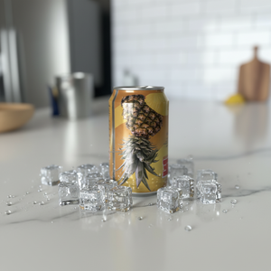 Latas Redondas <span class=keywords><strong>de</strong></span> Metal <span class=keywords><strong>de</strong></span> 250 ml para Cócteles y Café Frío con Tapa <span class=keywords><strong>de</strong></span> Estaño, 200 g - Product Image 3
