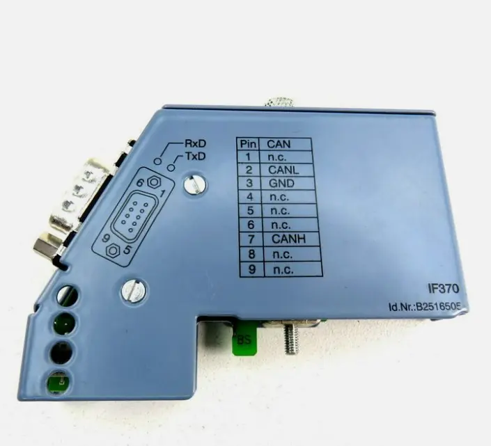 Módulo de interfaz de panel de alimentación 4IF370.7 B & R 1 interfaz CAN aislada eléctricamente