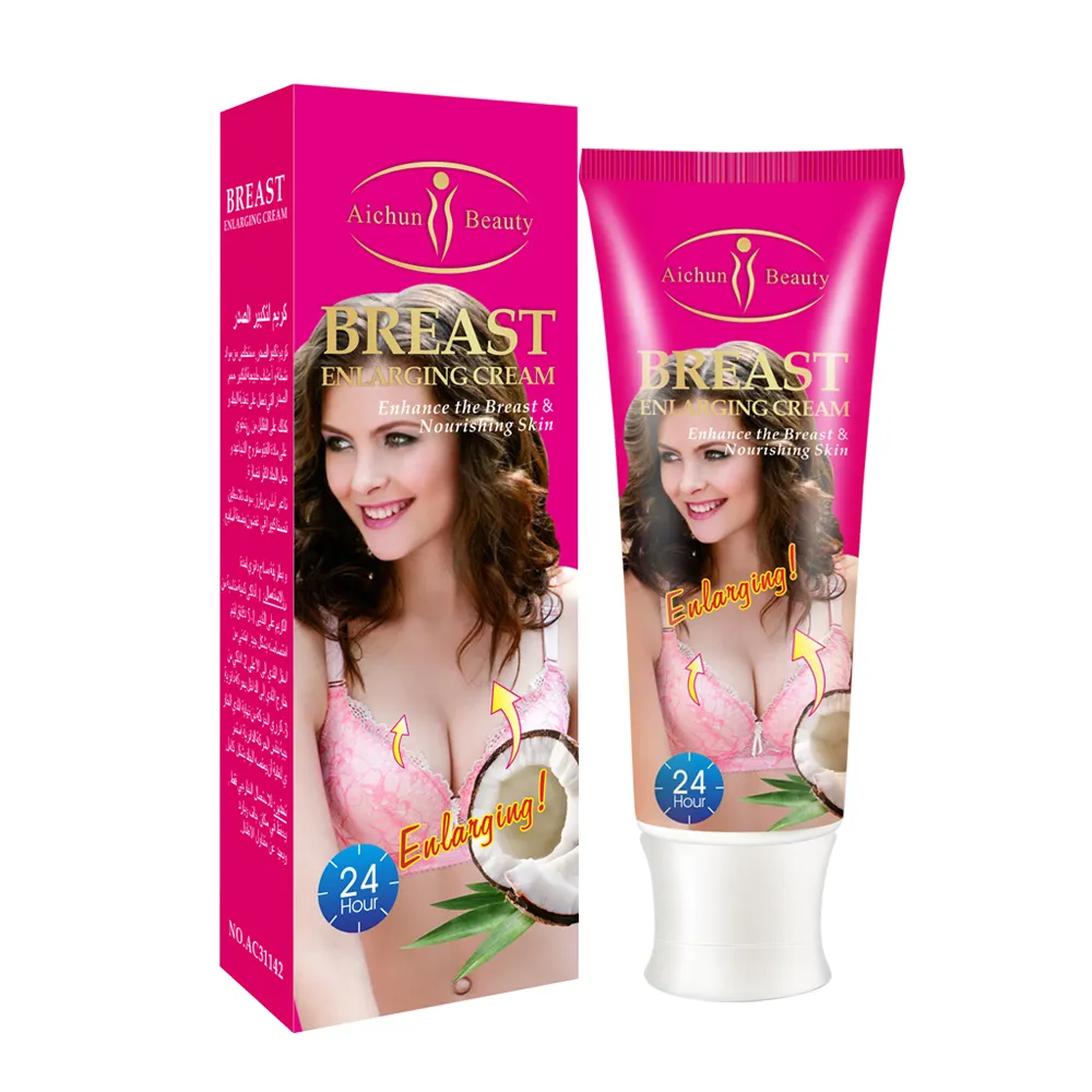 Wholesale Aichun Herbal Breast Firming and Enhancement Cream Sexy Large Breast Enhancement for Women for Home Use