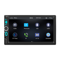 Autoradio double DIN Bluetooth, Carplay sans fil, Android Auto, radio FM, Mirror Link, USB Type-C, lecteur MP5