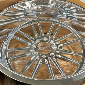 Personnalisation sur mesure de jantes concaves forgées en alliage d'aluminium de 28 pouces, polies, avec une largeur de 16 pouces ET -101 mm - Product Image 6