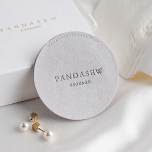 PandaSew Luxury Jewelry Packaging Gift Pouch Custom Size Microfiber Suede Jewelry Bag with Logo - Product Image 2