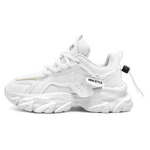 Men's Breathable Genuine Leather Shoes-2026 Summer New Style Trendy Youth Sports Casual Thick Sole Reinforced <b>Heel</b> Versatile - Product Image 6