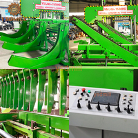 Scierie à bande horizontale mobile automatique pour gros troncs avec moteur de 22 kW, largeur de travail maximale de 1500 mm