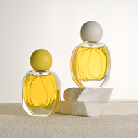 Flacon pulvérisateur rectangulaire à sertir, flacon de parfum de luxe personnalisé, flacons de parfum en verre de 30 ml avec col à sertir