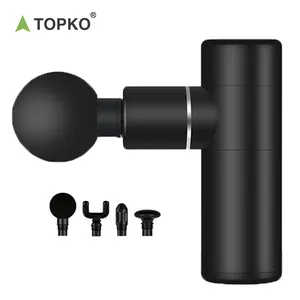 TOPKO Popular Stock Custom Logo Massage Gun Relive Muscle Pain Vibration Fascia Gun On Sale