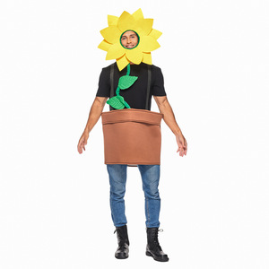 Disfraz de planta en maceta para hombre, conjunto de disfraz de Halloween para fiesta, juego de rol - Product Image 3