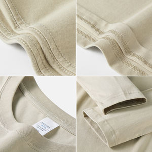 <span class=keywords><strong>T</strong></span>-<span class=keywords><strong>shirt</strong></span> à manches longues pour hommes 230gsm personnalisé <span class=keywords><strong>t</strong></span>-<span class=keywords><strong>shirt</strong></span> à manches longues pour hommes en gros mode 100% coton tendance doux décontracté chemises pour hommes - Product Image 2