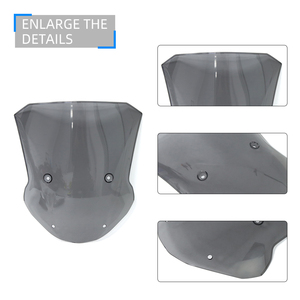 Pare-brise pour <span class=keywords><strong>BMW</strong></span> <span class=keywords><strong>S1000XR</strong></span> S1000 XR 2020 2021 <span class=keywords><strong>2022</strong></span> 2023 2024, déflecteurs de vent, grand pare-brise transparent gris <span class=keywords><strong>S1000XR</strong></span> - Product Image 6