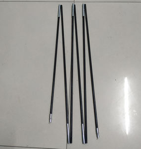 Poteau de tente de camping en fibre de verre haute résistance et léger, design pliable avec service de découpe personnalisable en longueur et couleur - Product Image 1