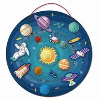 Vente chaude planète puzzle jouet éducatif puzzle 3D puzzle en carton