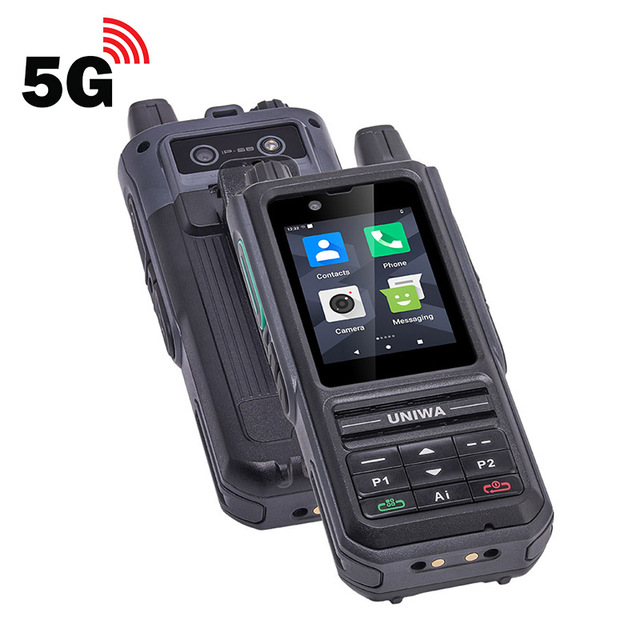2025 UNIWA NR120 Unlimited Distance Android 13 Smart GPS NFC Telecom with Satellite Optional 5G Zello PoC Walkie Talkie