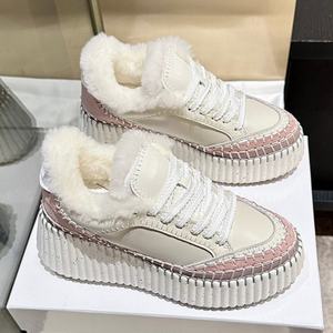 Zapatos de Moda para Mujer, Diseño de Lujo, Transpirables, con Cordones, Cálidos, para Otoño e Invierno - Product Image 1