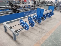 Machine automatique de fabrication de clôtures en treillis métallique à mailles losangées, machine à mailles de clôture en treillis métallique
