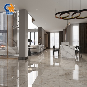 Carreaux de sol et de mur Sinray 1200x1200mm en pierre frittée ACCENTS Borders, modernes, antidérapants, antibactériens, zéro absorption d'eau, pour chambre à coucher - Product Image 5