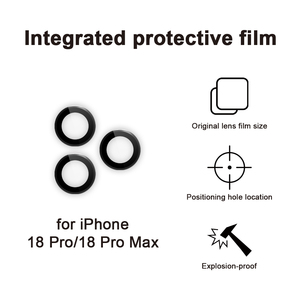 ฟิล์มกระจกนิรภัยกันรอยสำหรับเลนส์กล้องโทรศัพท์มือถือ <span class=keywords><strong>iPhone</strong></span> 18 Pro - Product Image 4