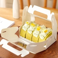 Pour rouleau suisse longue boîte coupe gâteau entier Dessert sacoche pour mousse serviette rouleau pour gâteau rouleau emballage fleur stockage estampage