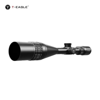 Lunette de visée télescopique de chasse longue portée T-EAGLE VIPER GENII 6-24X50 FFP IR 30mm Tube, mise au point précise, en alliage d'aluminium, antichoc