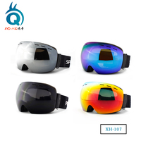 Lunettes d'hiver à revêtement polarisé personnalisé lunettes de ski de protection des yeux