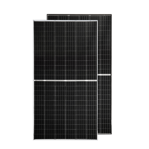 Panneau solaire monocristallin le plus populaire 390W 400W 410W demi-cellule, panneau PV de haute qualité fabriqué en Chine, entièrement noir - Product Image 3