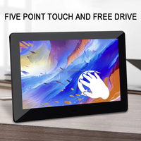 OEM 7 inç Android dokunmatik monitör tablet akıllı plastik çerçeve IPS HD ekran dokunmatik all-in-one makinesi