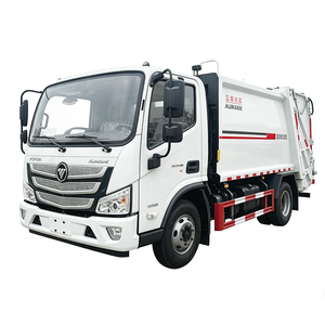 Camion compacteur de déchets Foron 6cbm neuf d'usine, 4*2, camion à ordures chinois avec moteur Cummins pour le nettoyage des ordures urbaines - Product Image 1