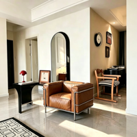 Canapé simple moderne minimaliste avec structure en acier inoxydable, fauteuil avec structure en tube métallique pour salon, hôtel, mobilier de salon