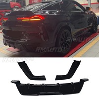 Difusor de Parachoques Trasero para BMW G06 X6 2020-2023, Protector de Parachoques, Accesorios para Auto