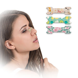 Nouveaux arrivages Vente en gros Utilisation de nuit noir Prévenir le ronflement Soulager la congestion du nez Bande nasale Aide au sommeil Plâtre nasal jetable - Product Image 6