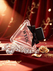 X Phiên bản giới hạn thương hiệu gốc nước hoa cao cấp, mâu thuẫn-Hương hoa hổ phách đan xen, chai tam giác độc đáo - Product Image 2