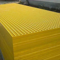 Grille moulée en FRP sur mesure, grille en FRP résistante à la corrosion pour passerelles industrielles, drainage et plateformes